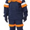 Костюм летний (куртка, брюки) термостойкие противоэнцифалитный для защиты от термических рисков электрической дуги тип Б ЗЭТВ 38,2 кал-см2 (4-й уровень защиты)